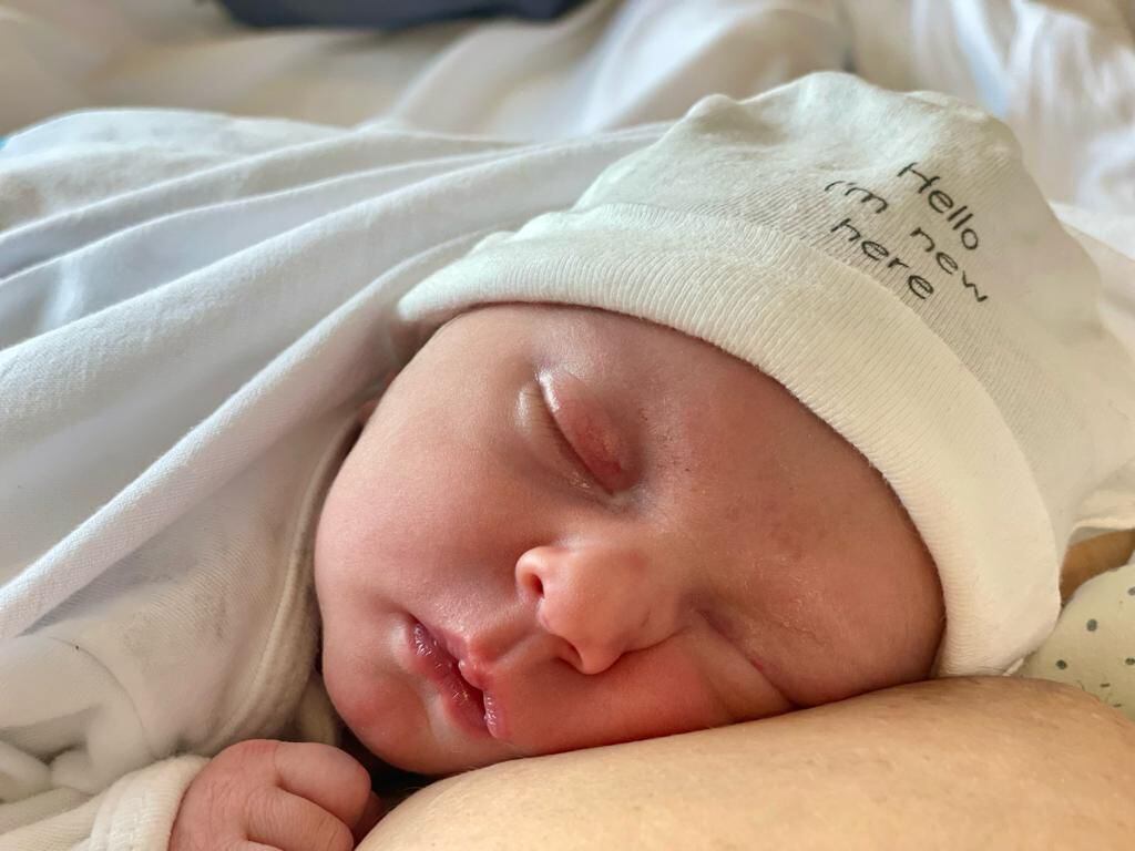 Aquest dimarts ha nascut la primera menorquina de 2024, na Luna Sarrió.