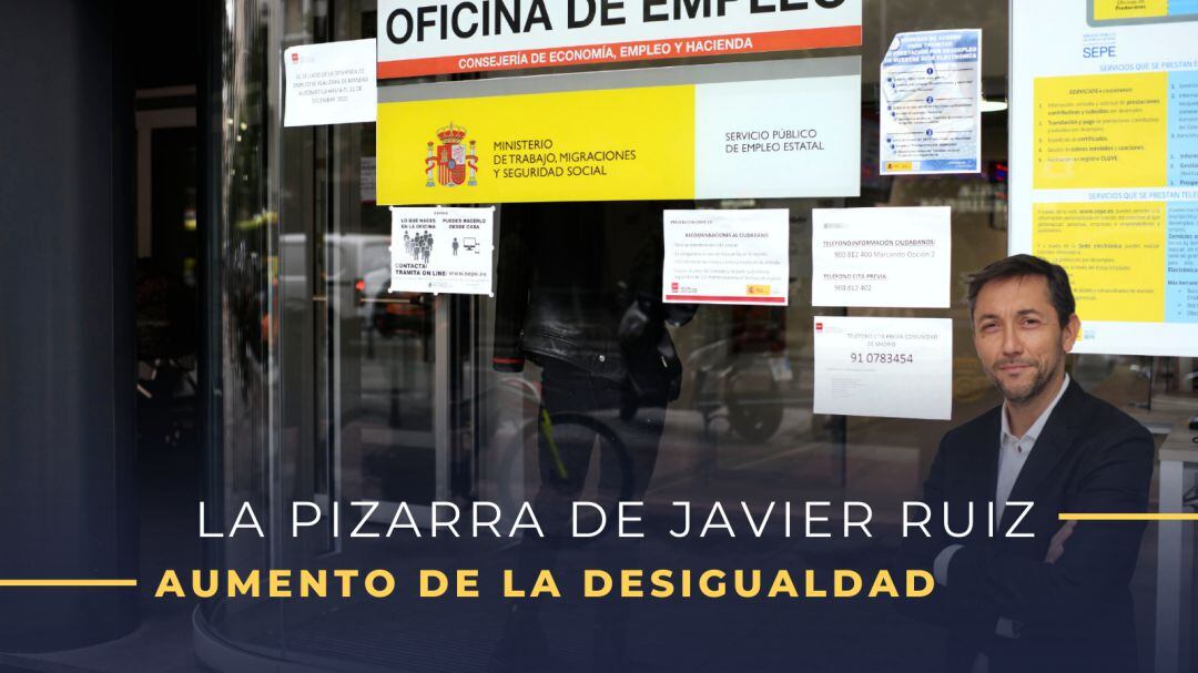 Aumento de la desigualdad tras la crisis económica.  