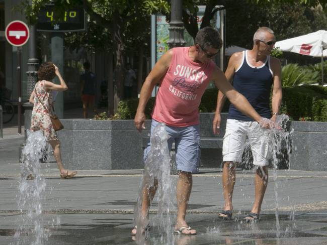 Calor en Málaga( Archivo)