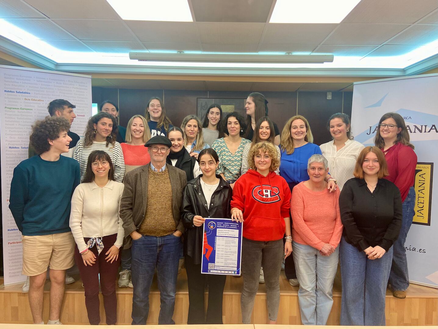 Jóvenes que han participado en el encuentro
