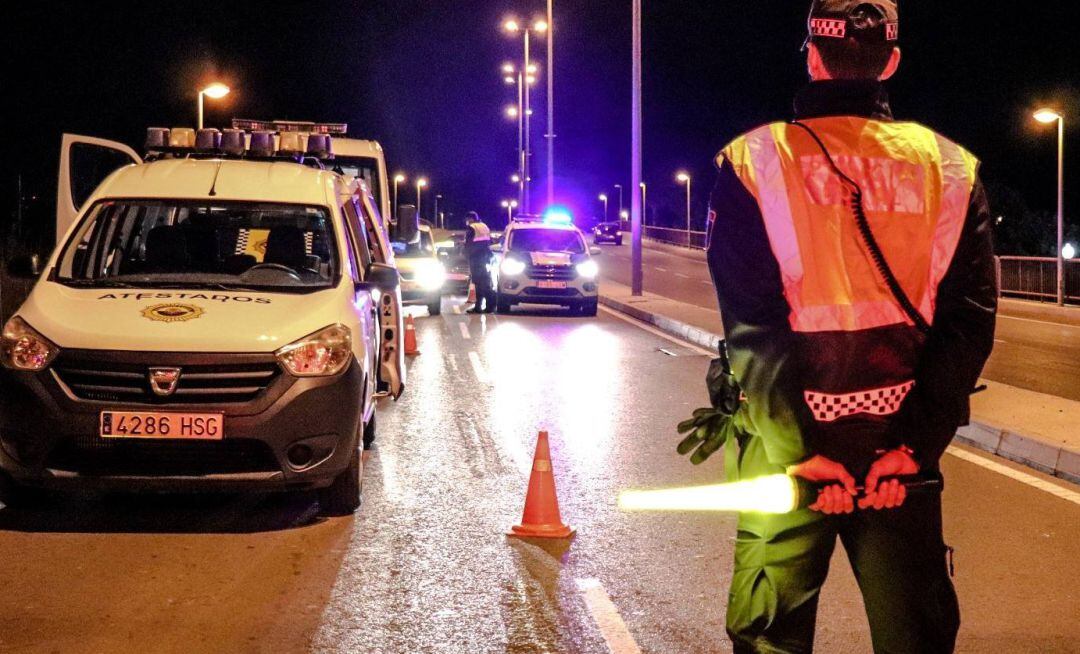 Control de la Policía Local en Alicante
