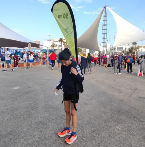 Como práctica en la Media Maratón Aguas de Alicante