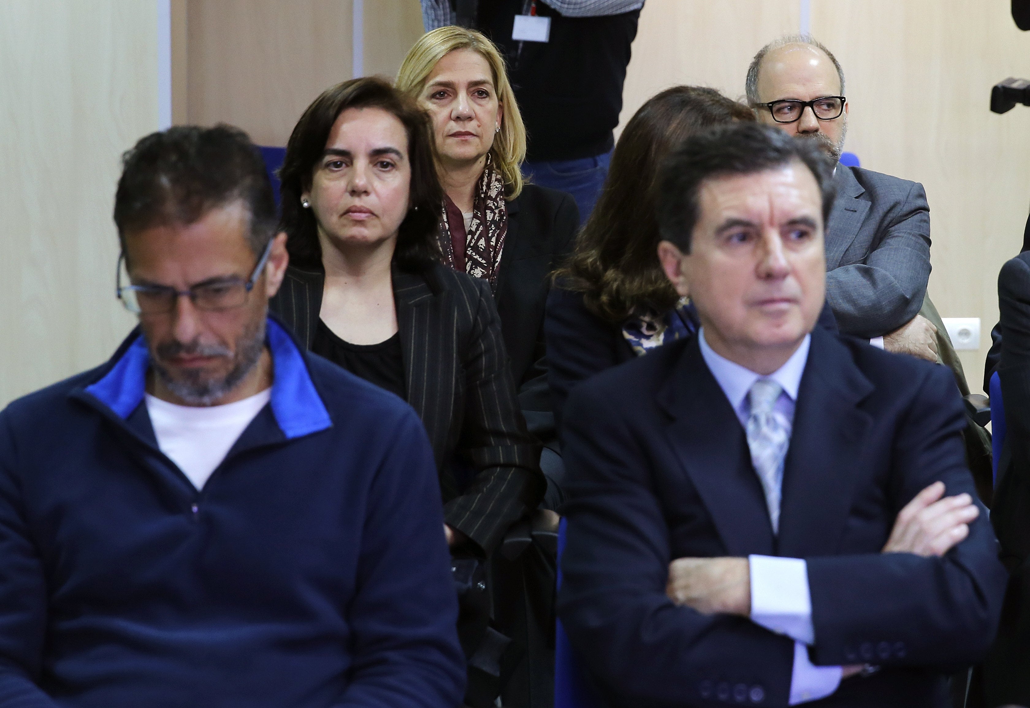 Cristina de Borbón, presente en el juicio del 'caso Nóos'