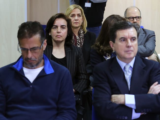 Cristina de Borbón, presente en el juicio del 'caso Nóos'