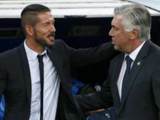 Simeone y Carlo Ancelotti.