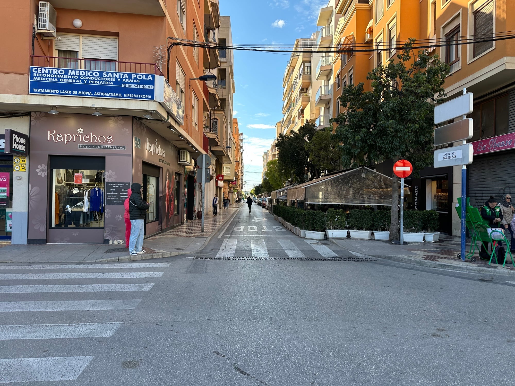 Calle Muelle en Santa Pola