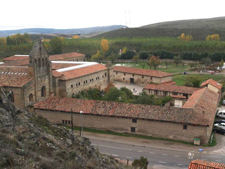 Fundación Santa María la Real en Aguilar de Campoo donde se ubica el instiuto (Palencia)