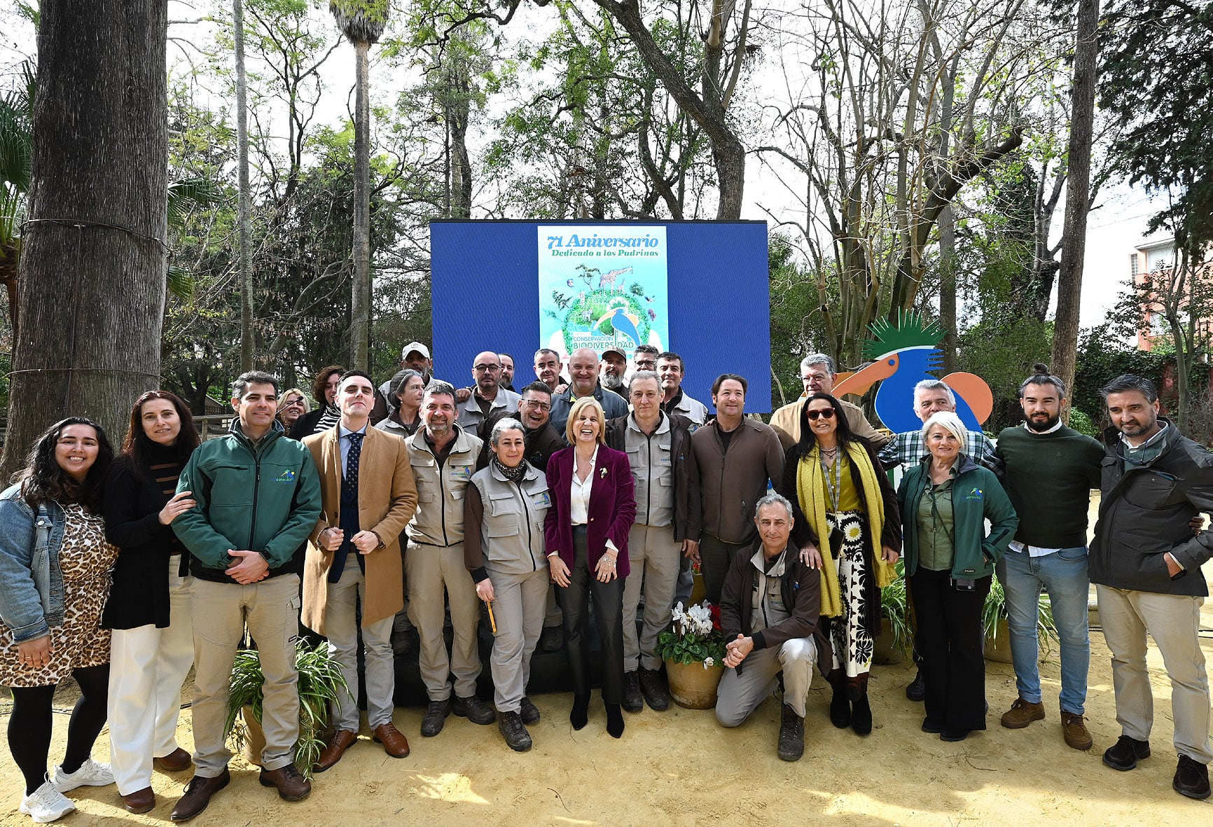 Clausura del 70 aniversario del Zoo de Jerez