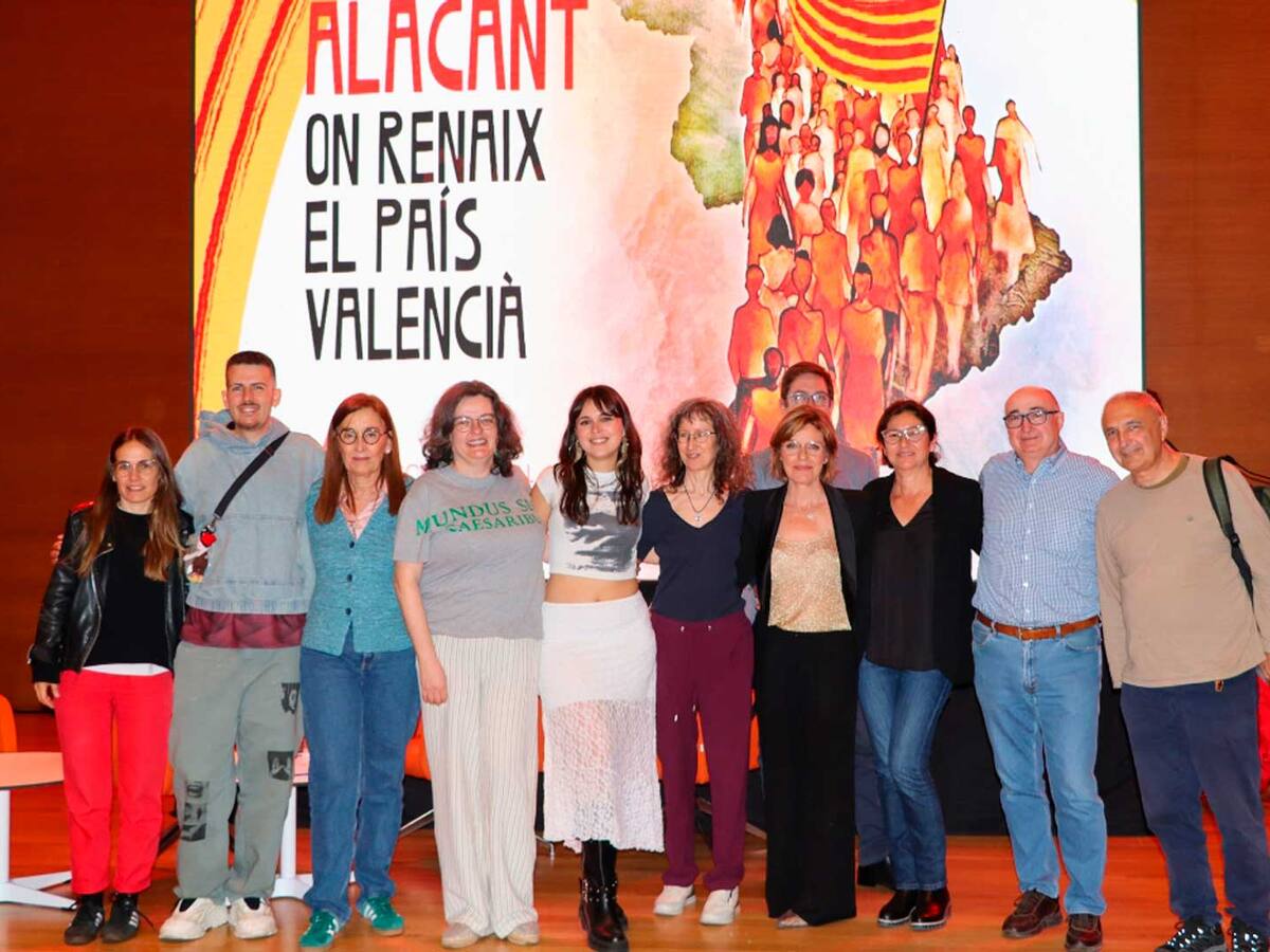 Alacant fa un homenatge a la figura d'Ovidi Montllor amb la presència de la seua filla Jana