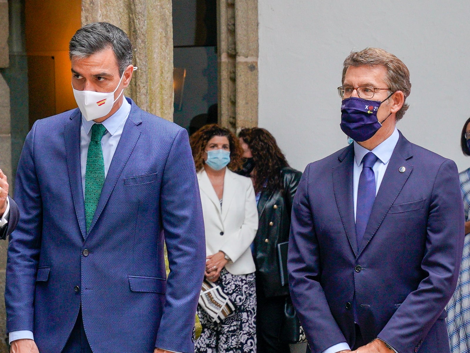 Pedro Sánchez y Alberto Núñez Feijóo