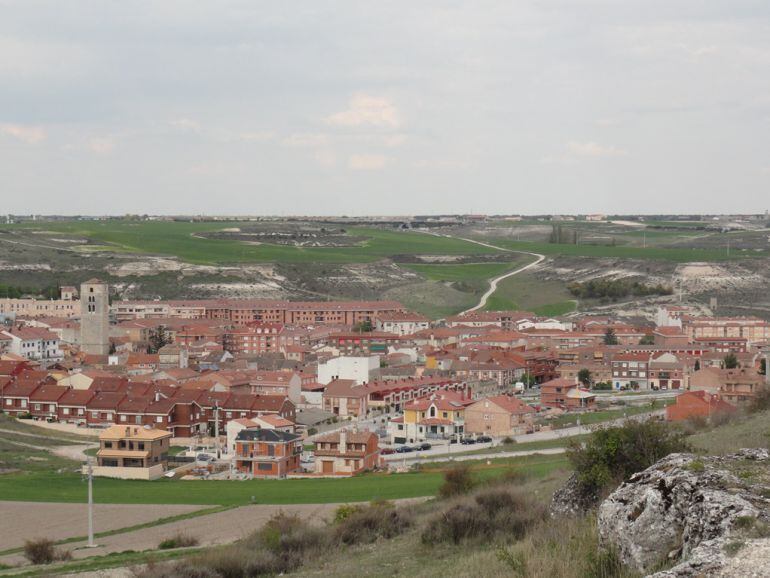 Vista panorámica de la localidad de Cuéllar