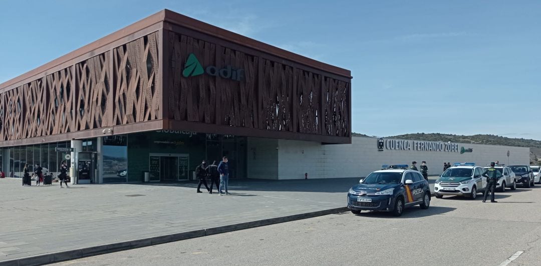 La estación Cuenca Fernando Zóbel tras el desalojo