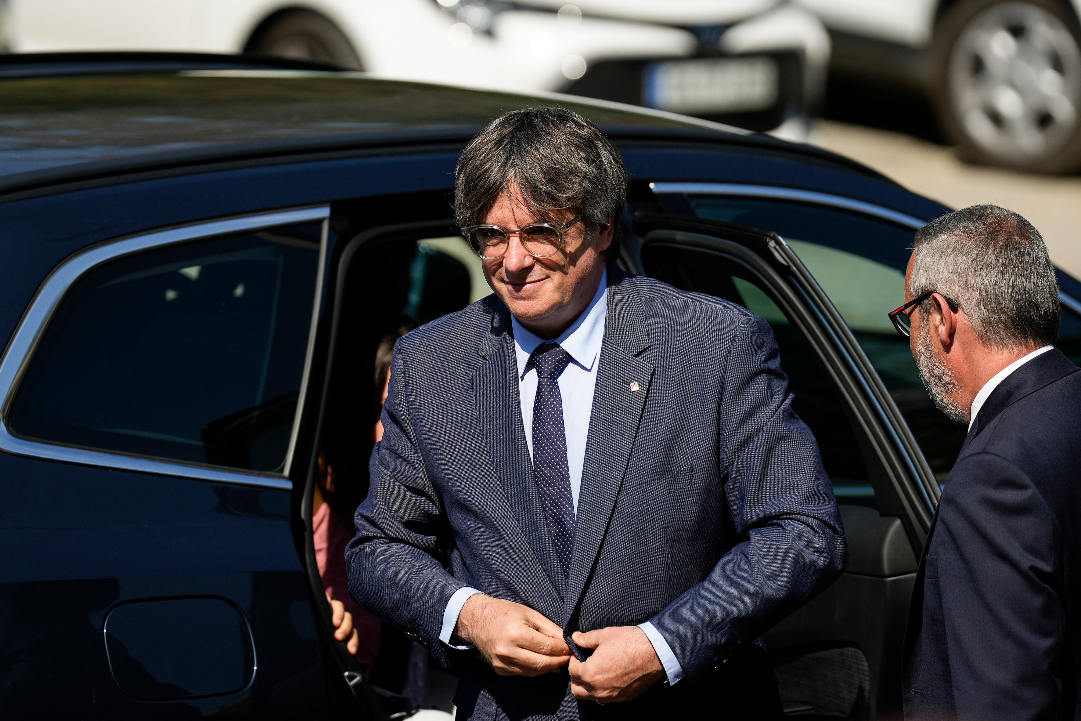 El expresidente de la Generalitat Carles Puigdemont en una foto de archivo de este verano en Francia