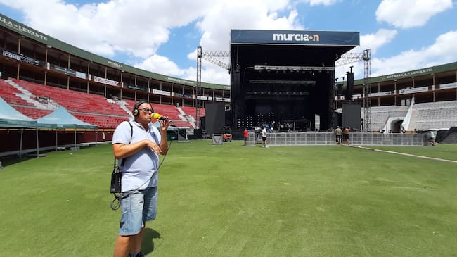 La Radio al Sol desde la Plaza de Toros de Murcia