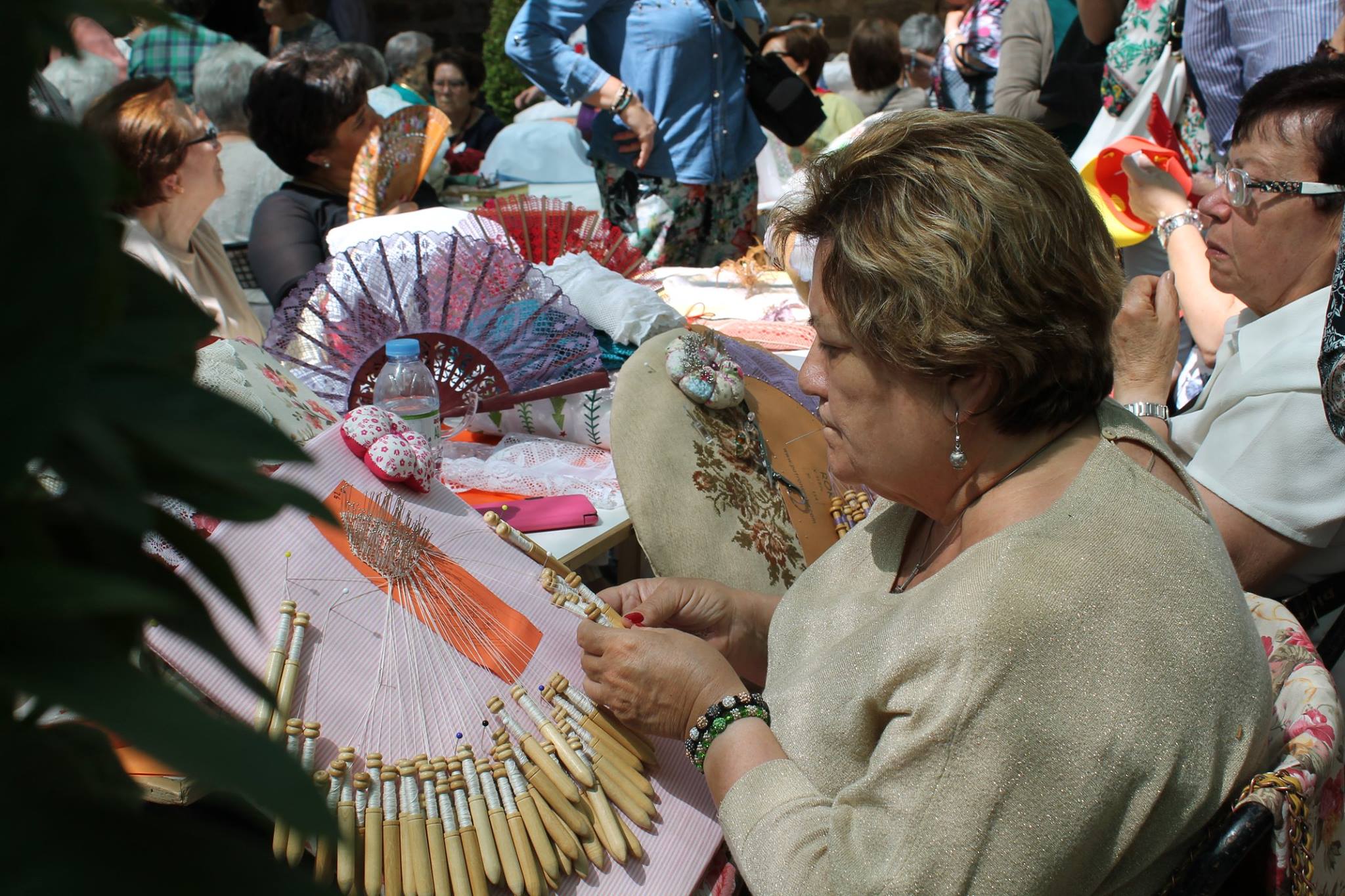 Imagen de archivo del Encuentro Nacional de Encajes celebrado en Úbeda en el 2016