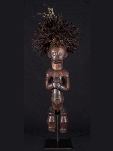 Objeto de las colecciones africanas del Museo Nacional de Antropología