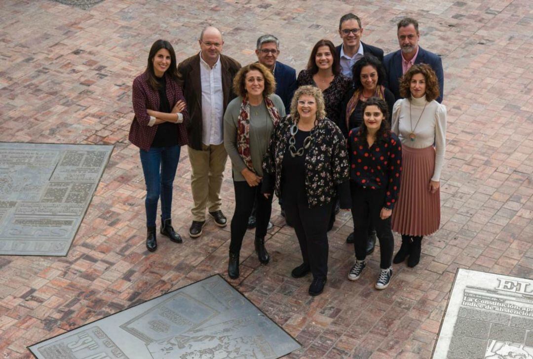 Los doce integrantes de la nueva Junta Directiva