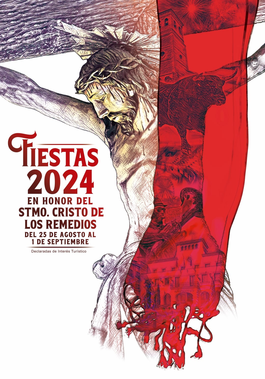 Cartel de las fiestas del Cristo de los Remedios de San Sebastián de los Reyes 2024