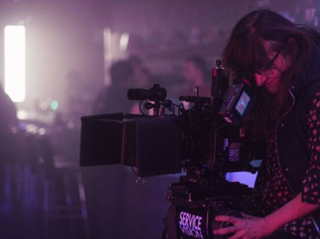 Isabel Coixet, durante el rodaje