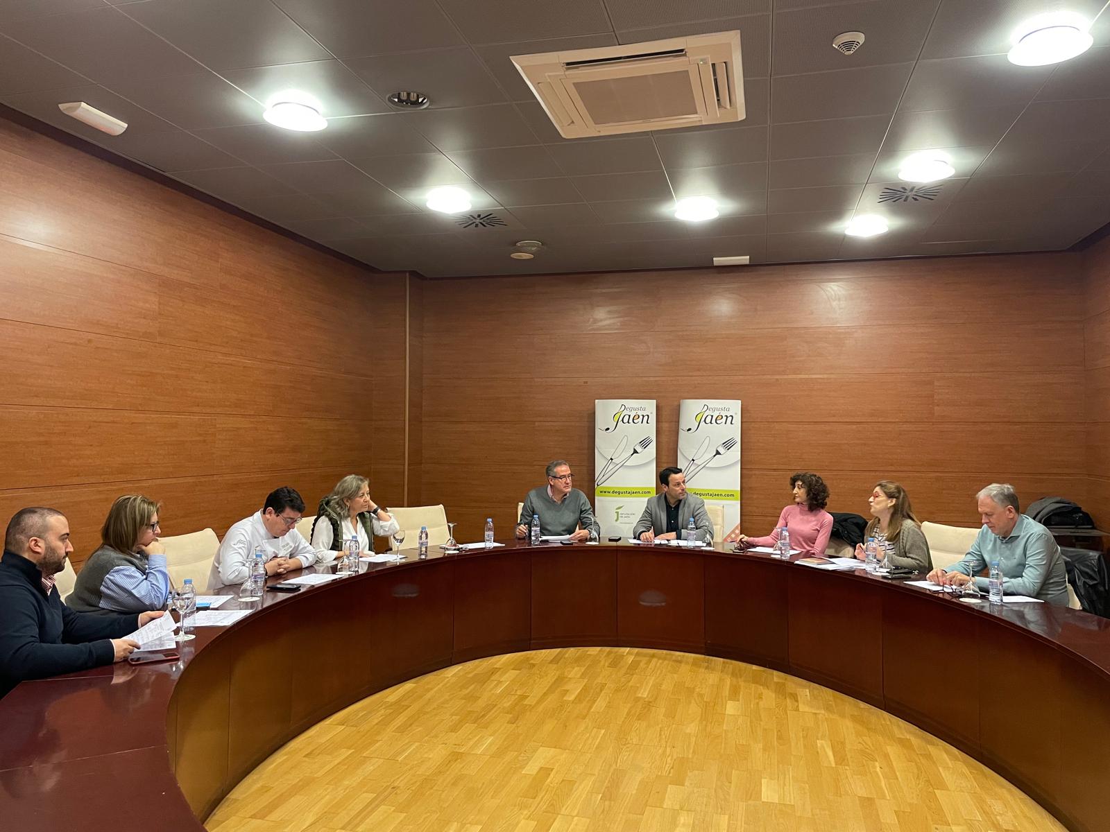 Reunión de la comisión de la estrategia Degusta Jaén.