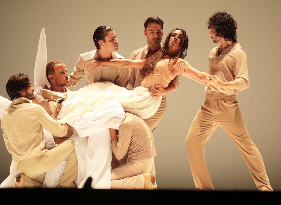 Un momento de la representación de &#039;El maleficio de la mariposa. Mujeres, danzas y bailes en tiempos de Federico García Lorca&#039;.