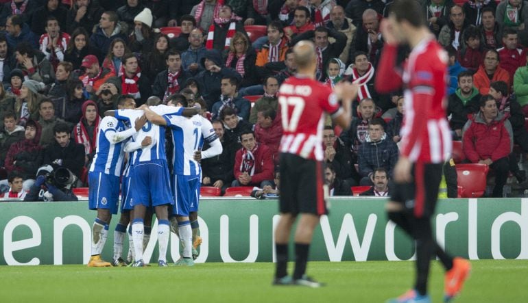 05/11/14 PARTIDO CHAMPIONS LEAGUE ATHLETIC DE BILBAO - OPORTO
GOL 0-2 BRAHIMI ALEGRIA