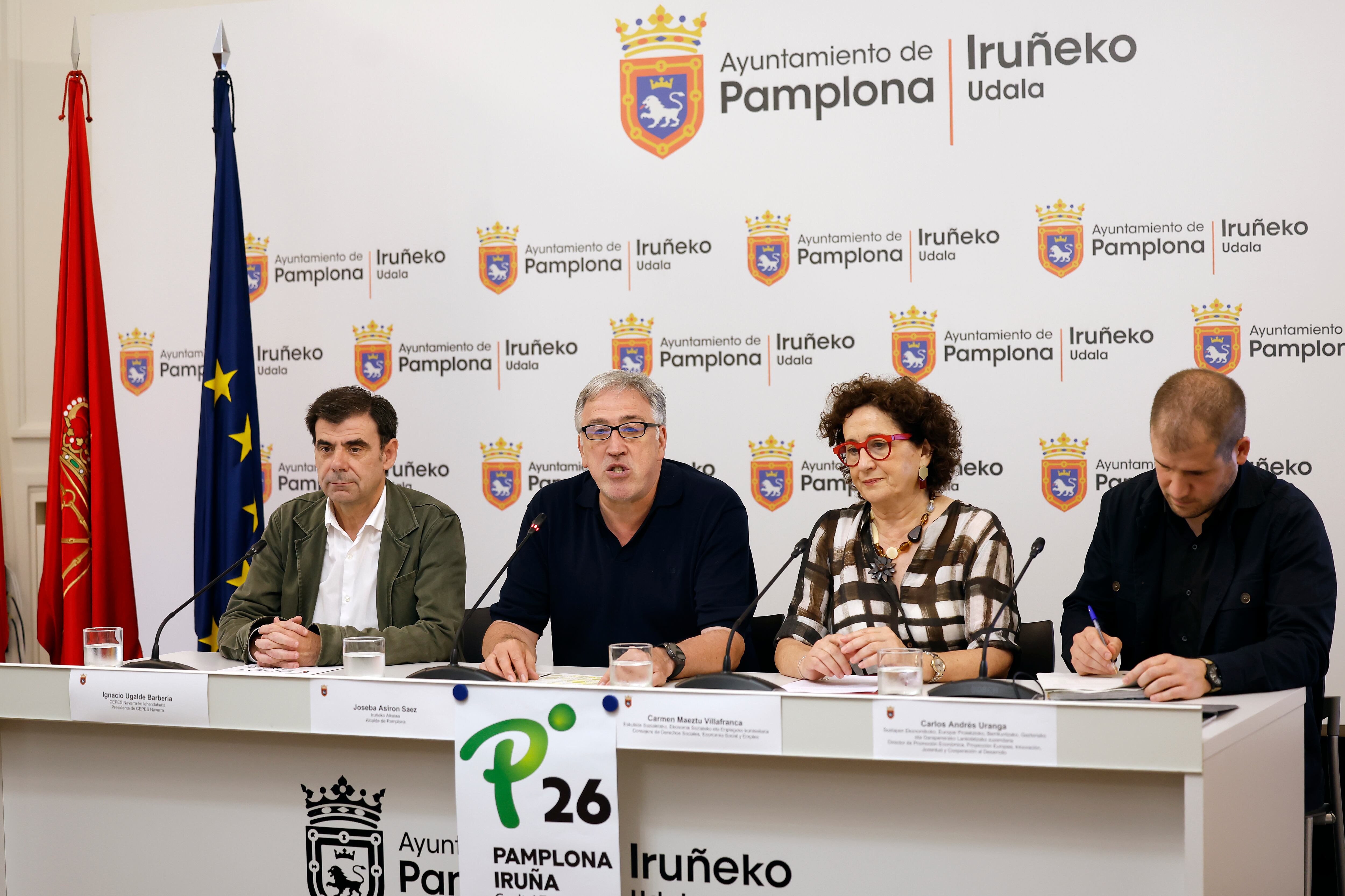 Pamplona presenta su candidatura a la Capitalidad de la Economía Social 2026