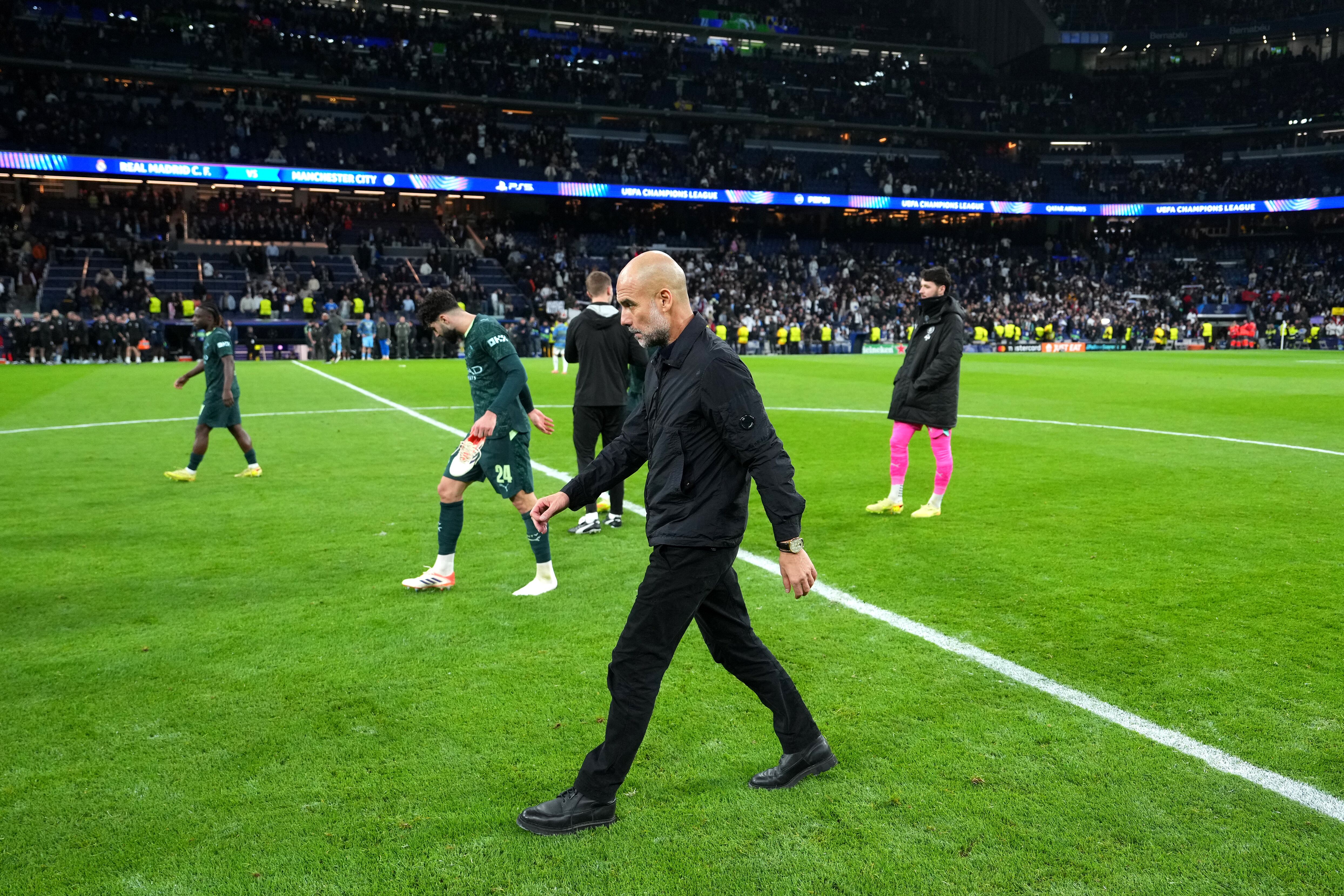 Un Guardiola "mucho más cauto" visita el Bernabéu: "Tiene preparadas sorpresas para tratar de ganar al Real Madrid"
