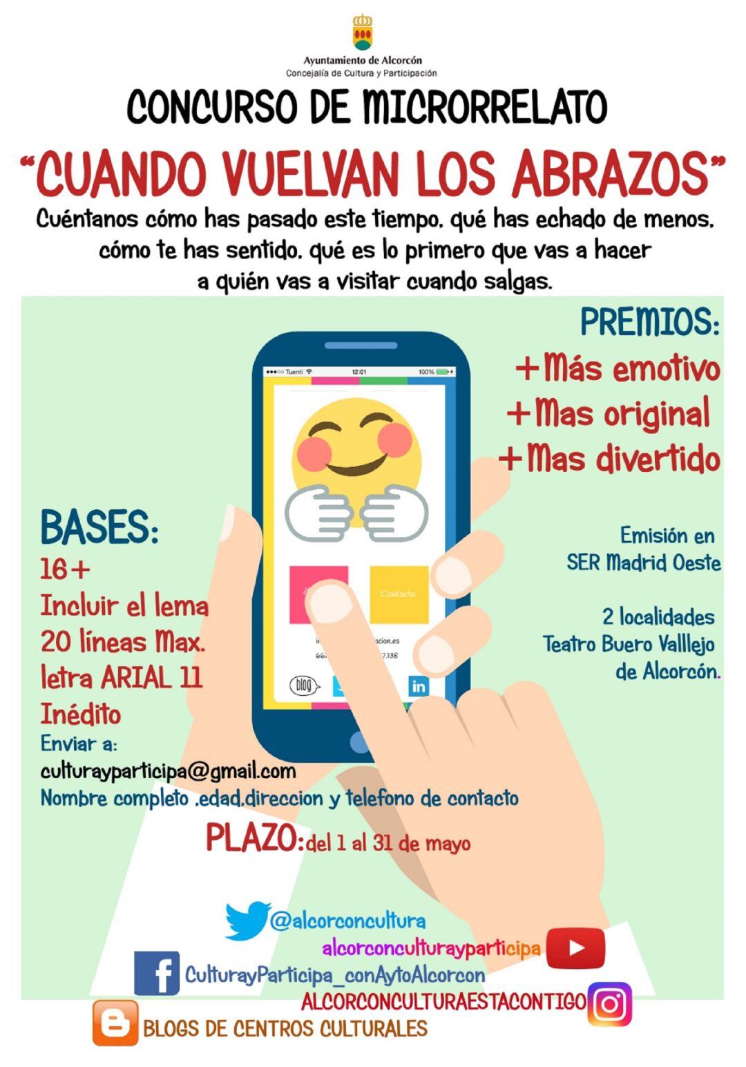 Concurso &quot;Cuando vuelvan los abrazos&quot;