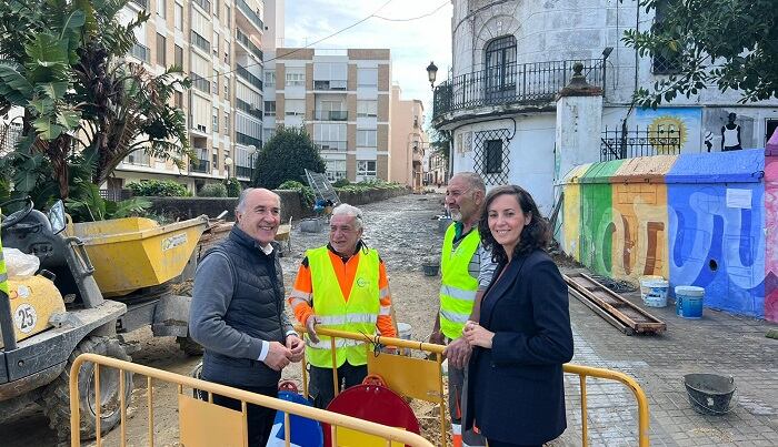 Visita a las obras