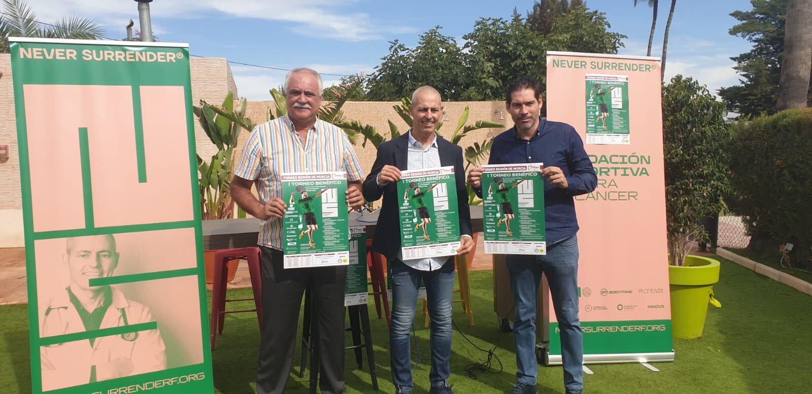 Vlady Salazar junto a Francisco Rodríguez y Kike Boned