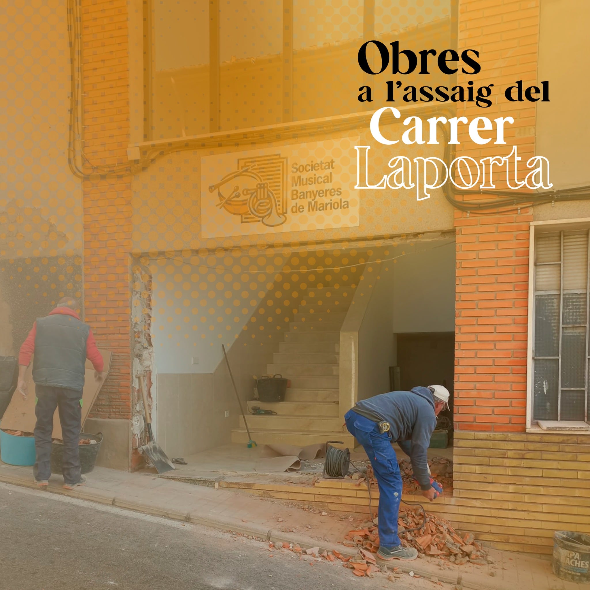 Obras en la nueva sede