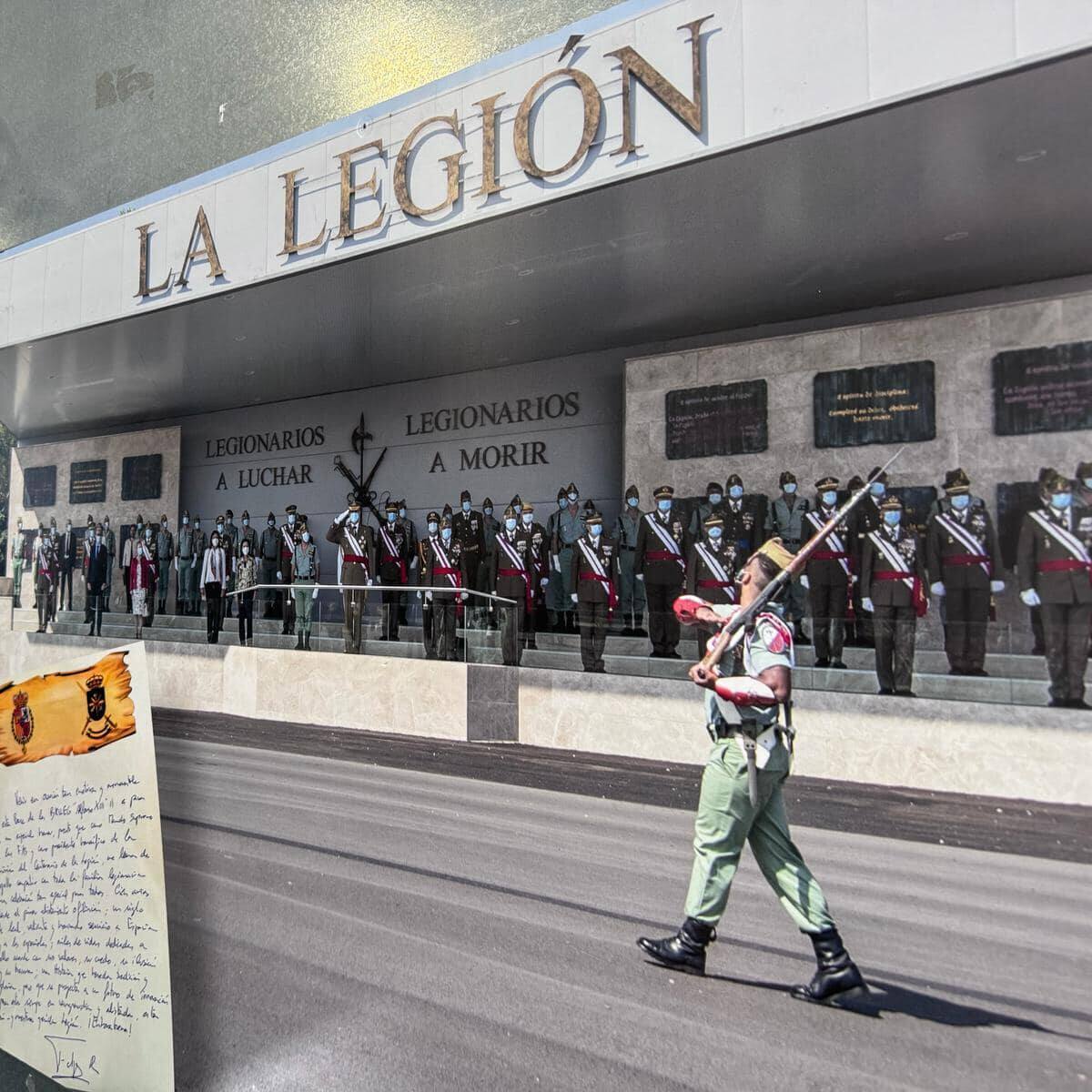 Lorca acoge la exposición ‘La Legión: 100 años, 100 imágenes’