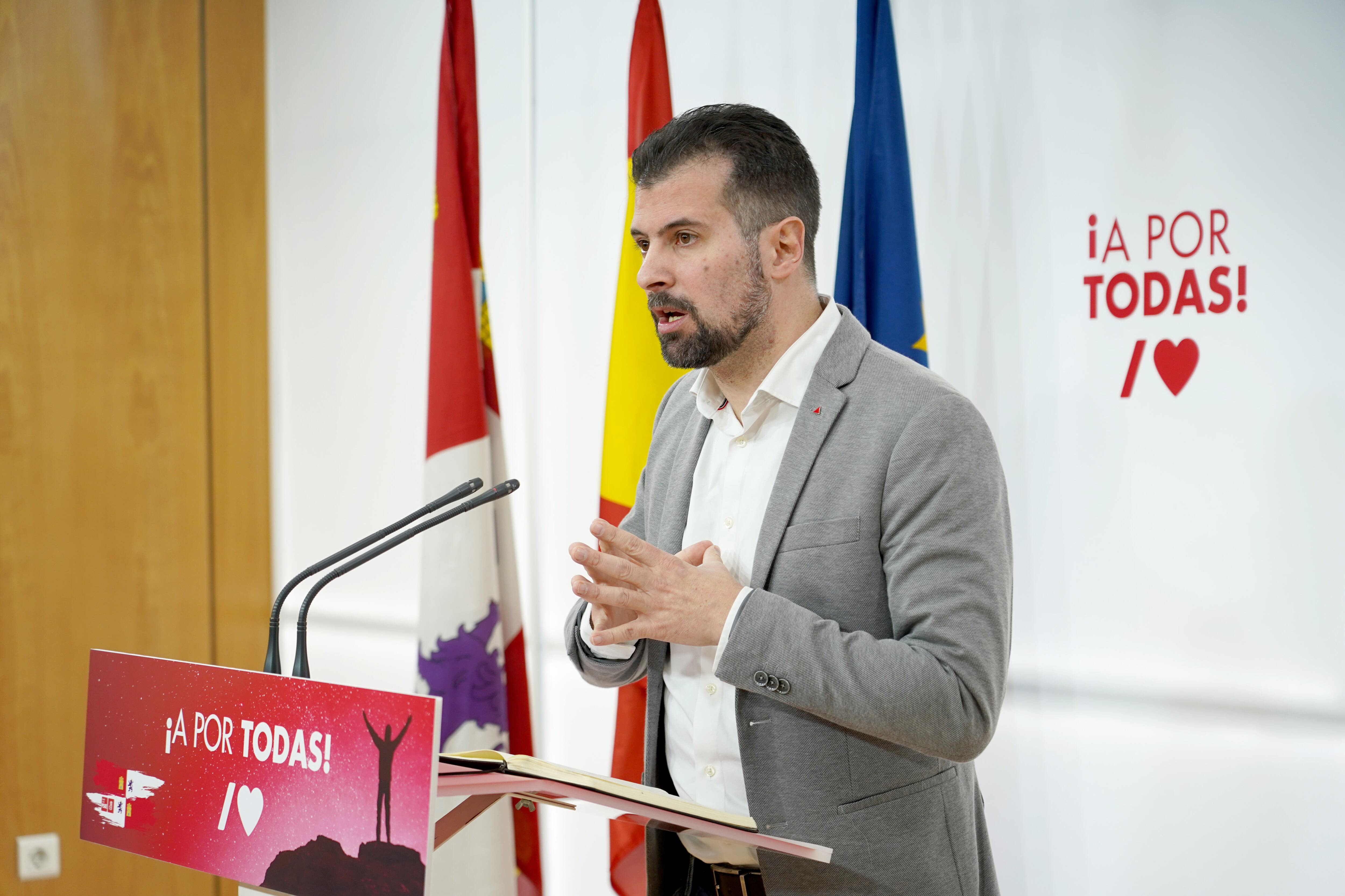 El secretario general del PSOE Castilla y León  fija prioridades para 2023