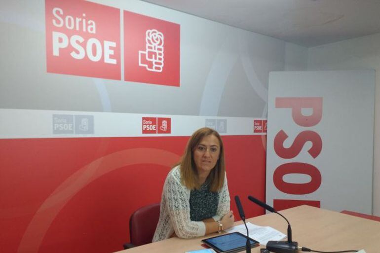 La vicesecretaria general del PSOE de Castilla y León, Virginia Barcones