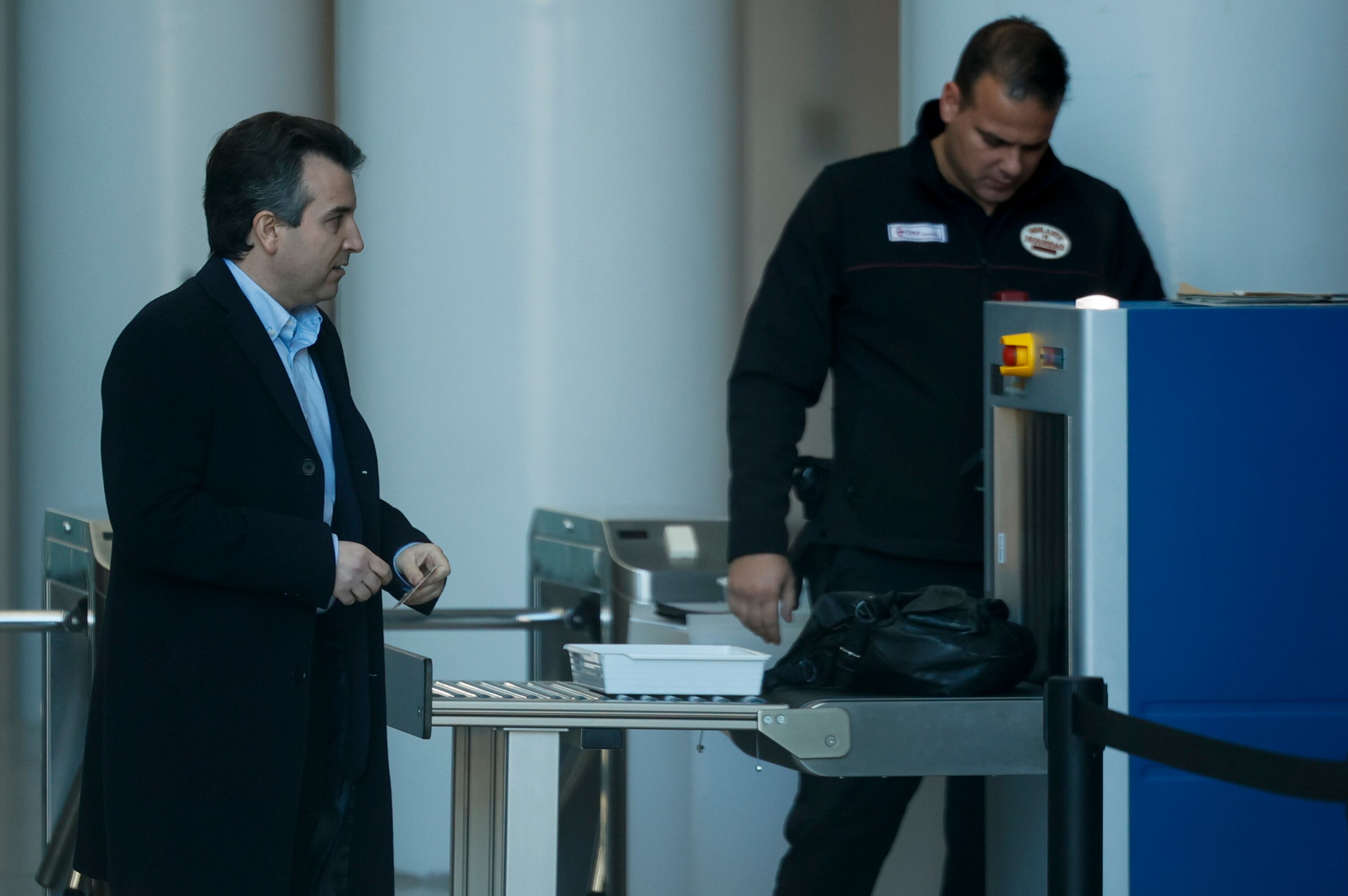 El secretario autonómico de Hacienda y exsubsecretario de la Conselleria de Igualdad, Francesc Gamero, a su llegada a la Ciudad de la Justicia donde comparece en el Juzgado de Instrucción número 15 de Valencia como investigado en la causa por los supuestos abusos del exmarido de Mónica Oltra a una menor tutelada por la Generalitat, aunque su defensa ya ha adelantado que no declarará por estar secreta parte de la misma