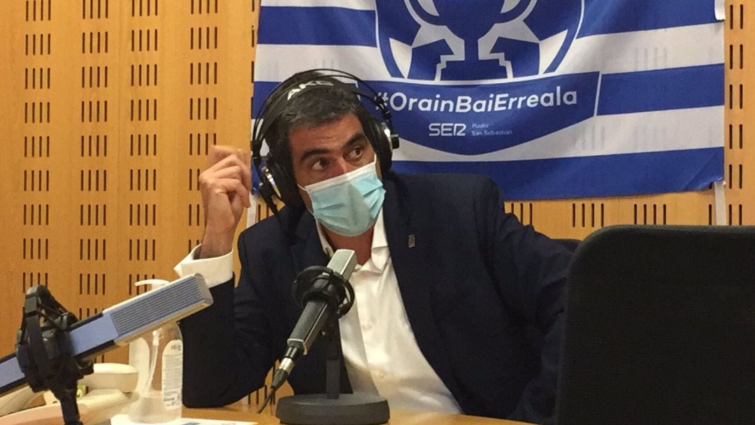 El alcalde de San Sebastián este lunes en Radio San Sebastián