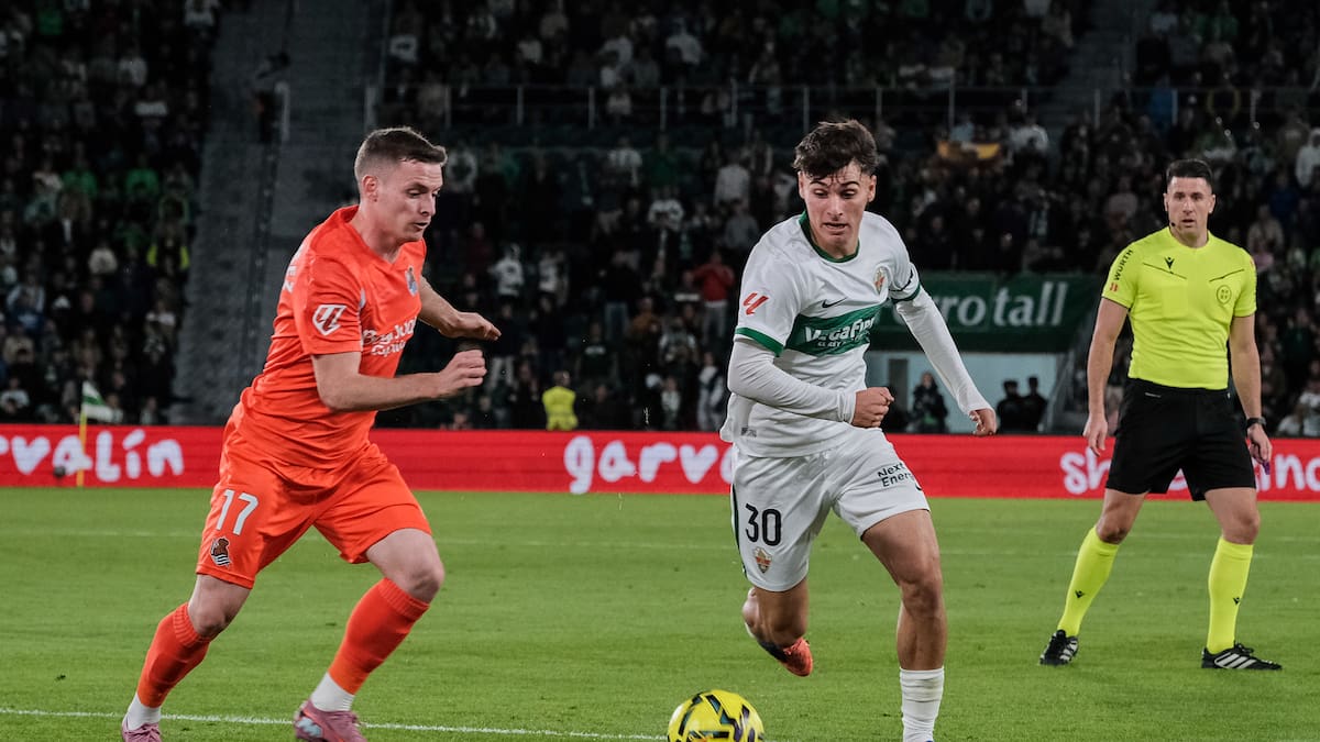 Sergio Francisco, entrenador de la Real, analiza el empate conseguido en el Martínez Valero