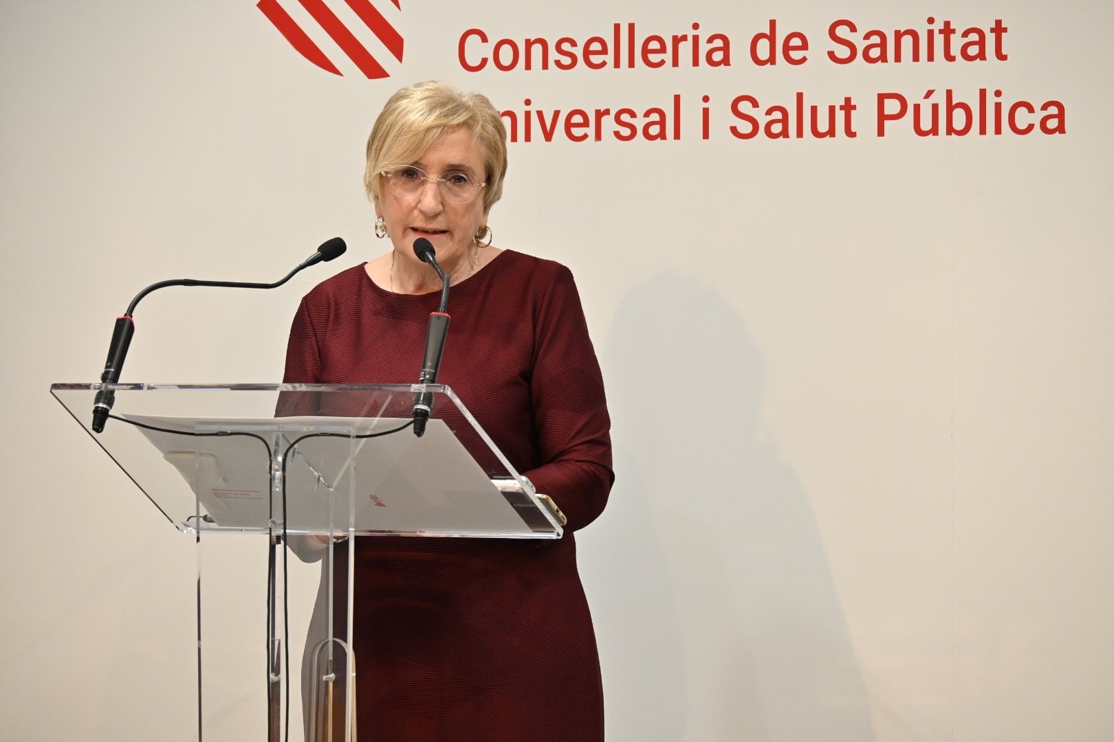 Ana Barceló, consellera de Sanidad de la Generalitat Valenciana