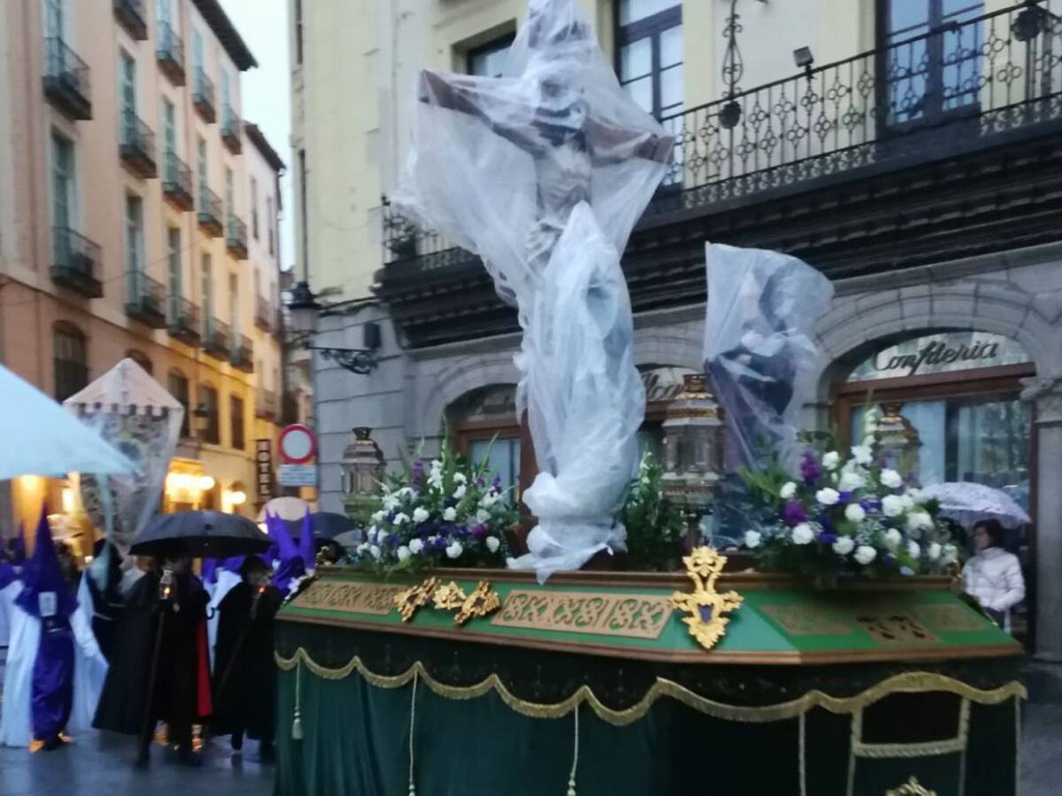Jueves Santo pasado por agua