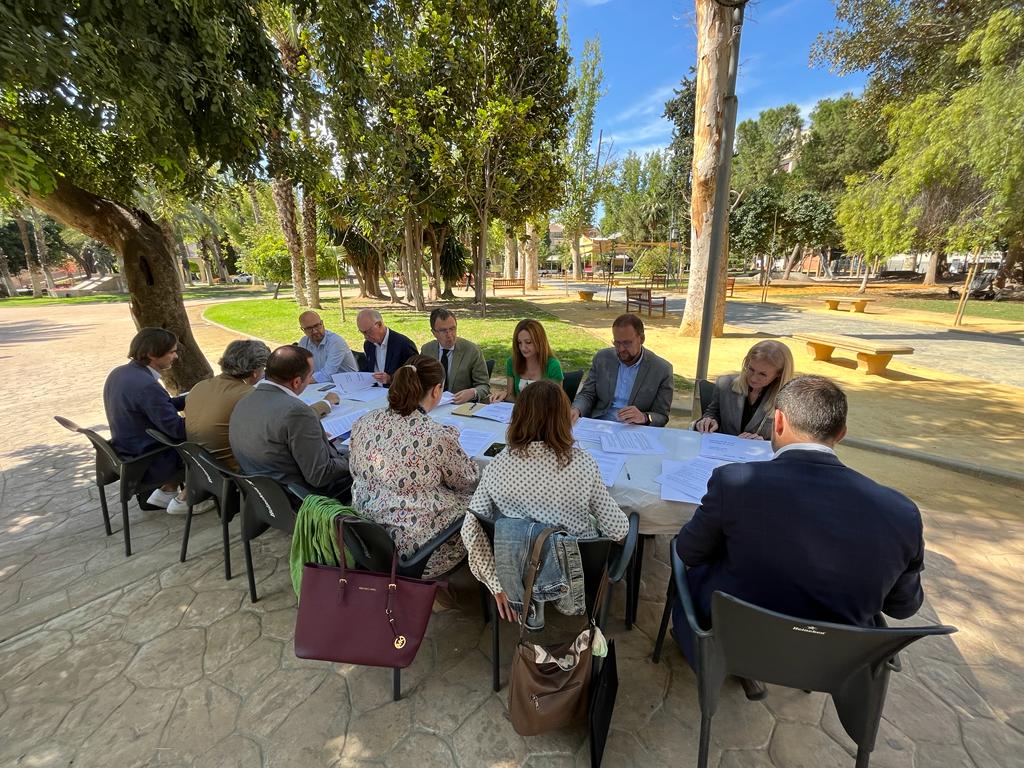 Reunión sectorial de Medioambiente del PP de Murcia