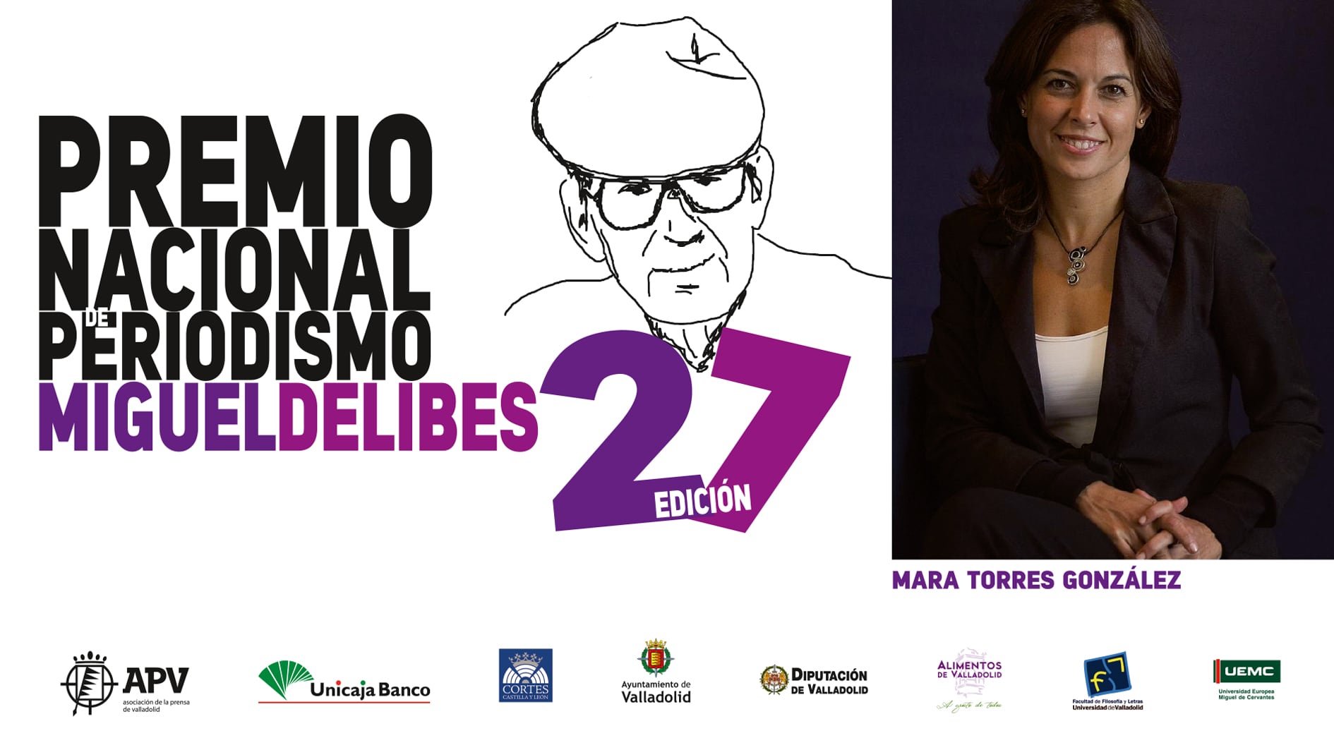 Mara Torres, galardonada con el Premio Nacional de Periodismo