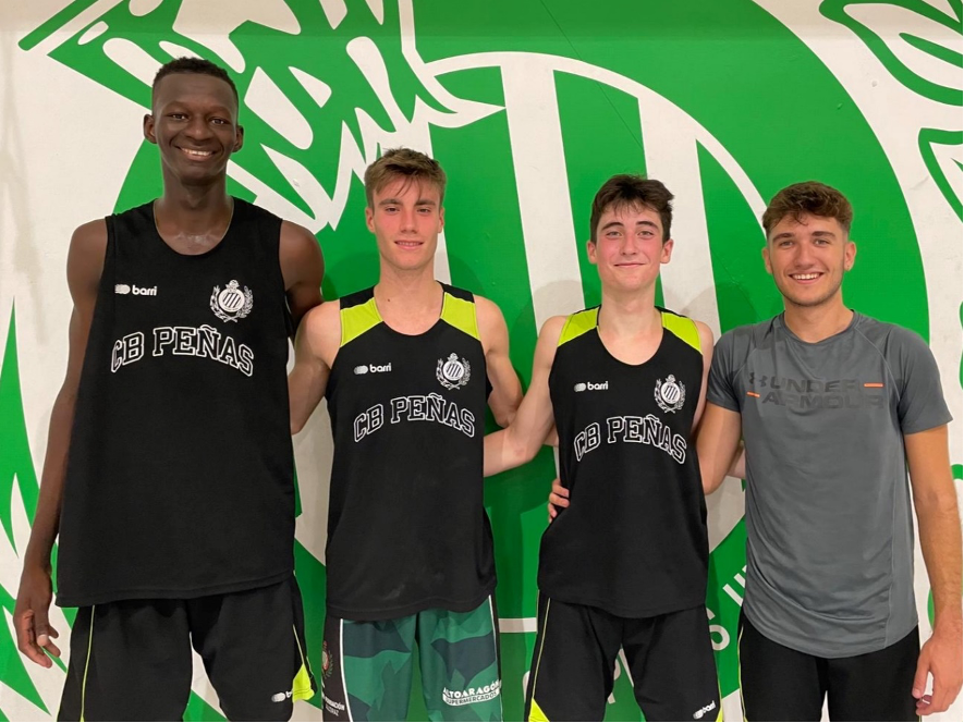 El CB Peñas tendrá presencia de la cantera en su primer equipo