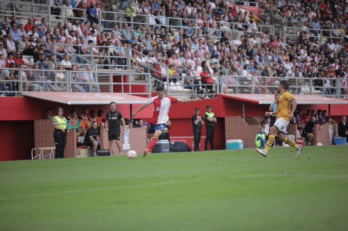 Un momento del partido