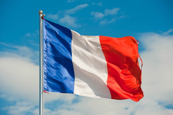 La bandera francesa