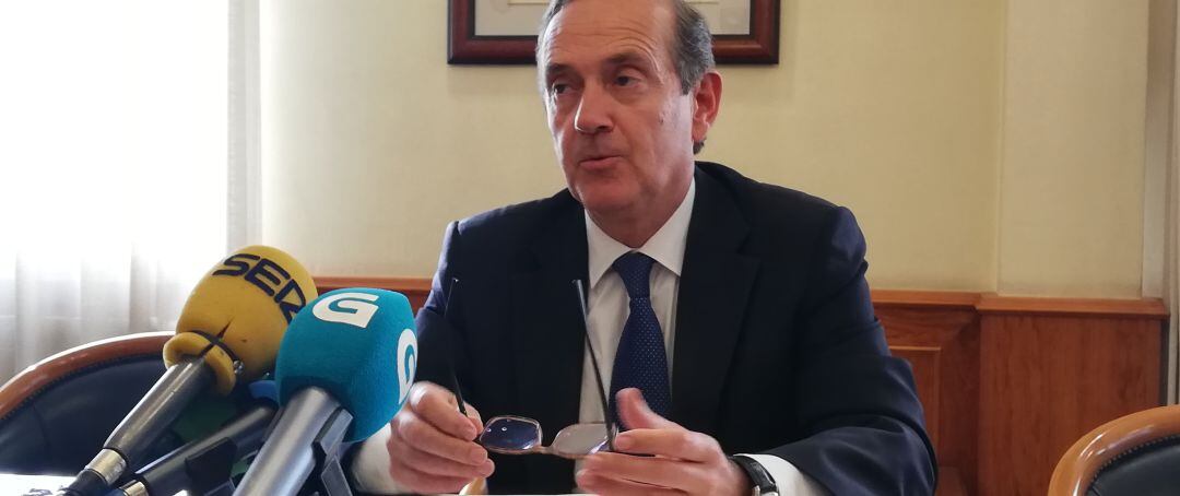 Enrique Losada, presidente del Puerto