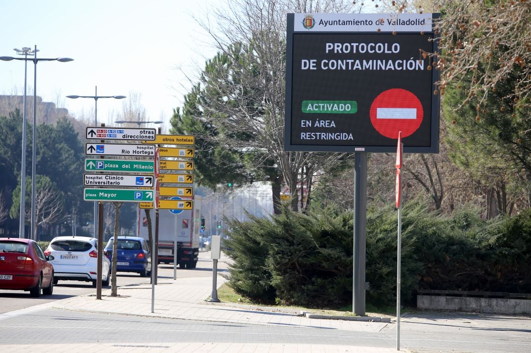 Protocolo de contaminación en Valladolid