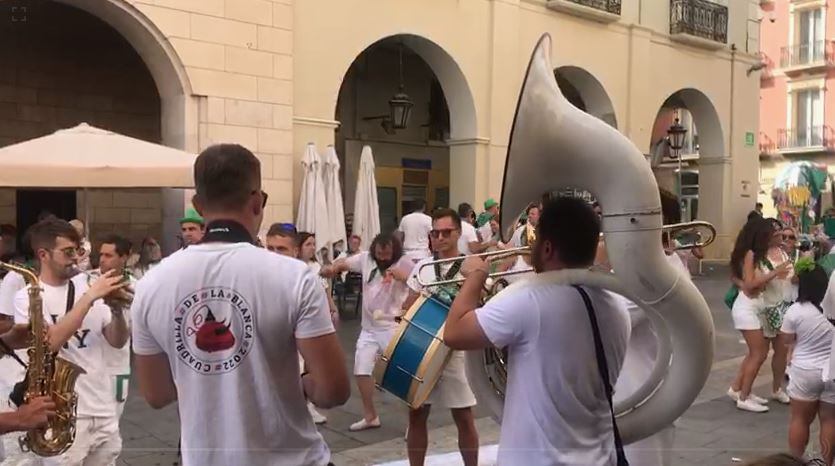 Imagen de archivo. Charanga en San Lorenzo