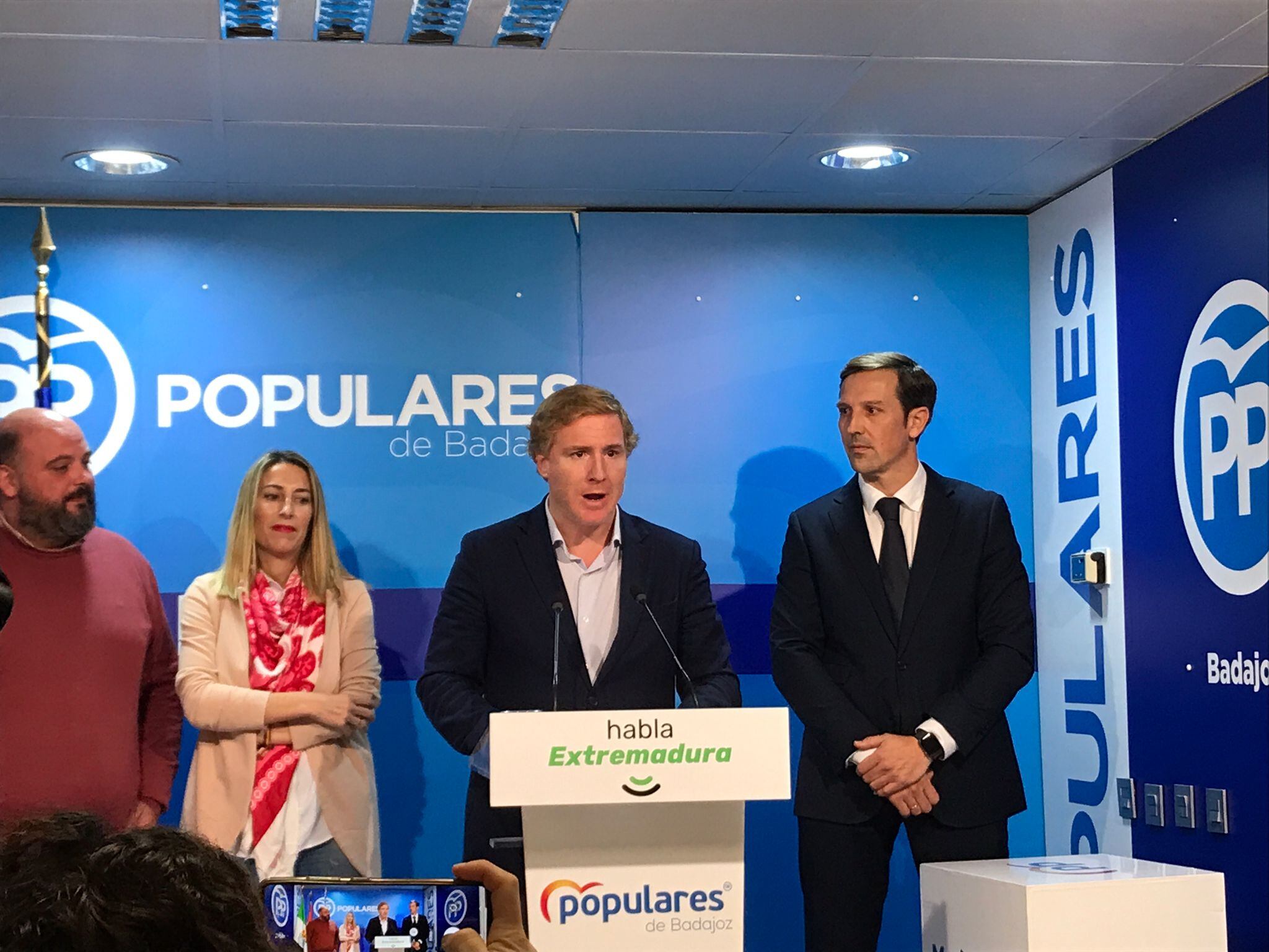 Presentación de Ignacio Gragera como candidato del PP a la alcaldía de Badajoz