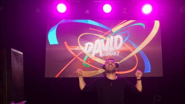 El DJ David Álvarez